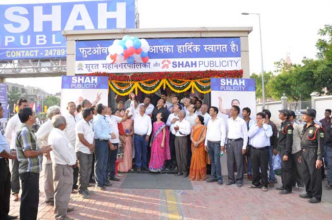 Shah Publicity - Udhna Footover Bridge